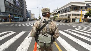 Policías y Militares supervisan el cumplimiento de la inmovilización social en Lima y Callao 
