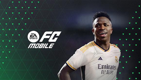 Vinicius Jr., jugador del Real Madrid, es la estrella en portada de la versión para dispositivos móviles de EA Sports FC.