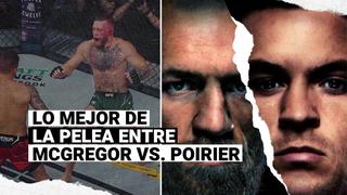 UFC 264: Dustin Poirier gana la pelea y Conor McGregor sufre lesión