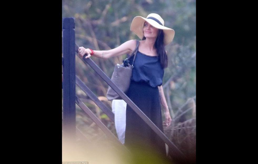 Angelina Jolie filma nueva película en Camboya. (DailyMail)