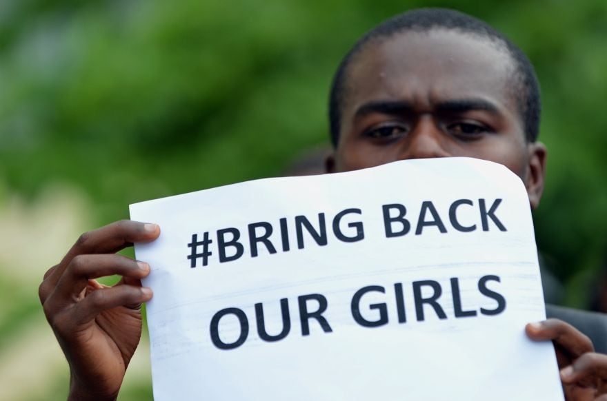 El secuestro masivo del 14 de abril de 2014 de una escuela en Chibok, en el estado nororiental de Borno, en Nigeria, ha desatado la indignación mundial.  (Foto: Ashara S. / AFP)

