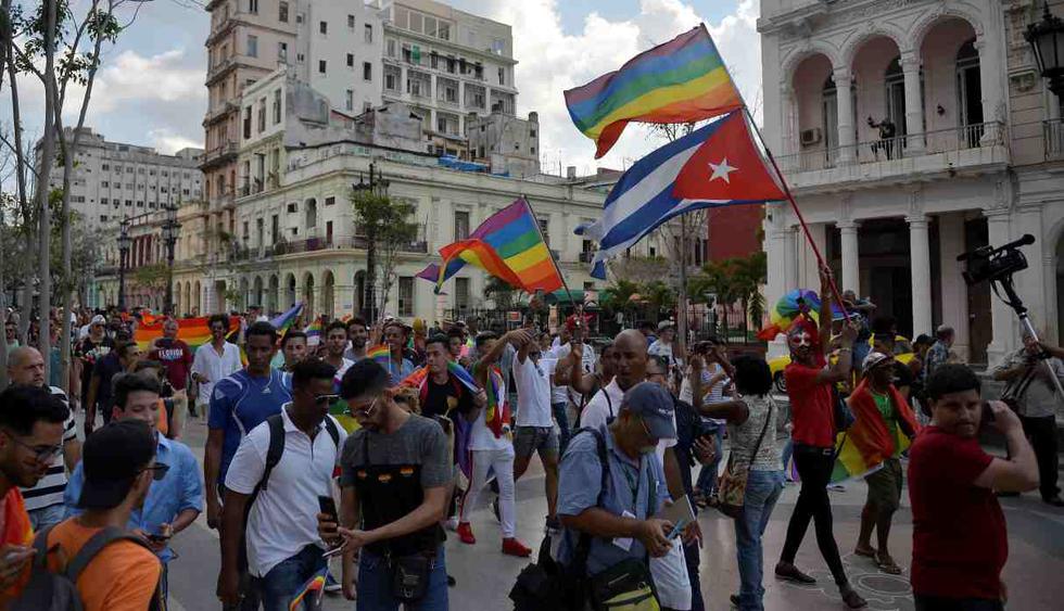 Enfrentamientos Entre La Policía Y Colectivo Lgtbi En Marcha En Cuba Fotos Mundo Peru21 5303