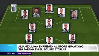 Así formaría Alianza Lima ante Sport Huancayo