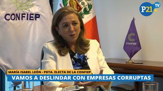 María Isabel León: “Vamos a deslindar con empresas corruptas”
