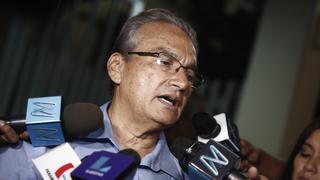 Alberto Fujimori "está sometido al rigor de los profesionales del odio", dice Aguinaga