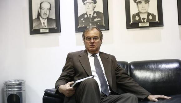 Carlos Basombrío, ministro del Interior. (Renzo Salazar)