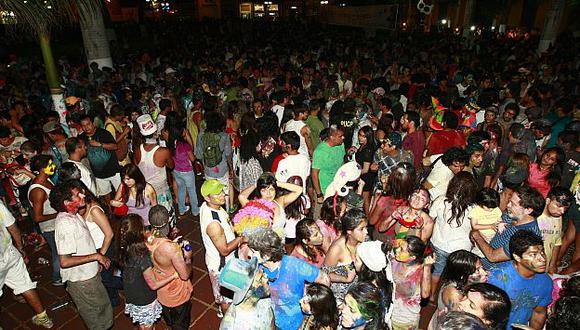 El carnaval de Barranco y la Fiesta de Año nuevo van cobrando cada vez más adeptos. (USI)