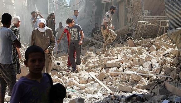 Informe sobre ataques químicos en Siria estará listo en octubre. (AFP)