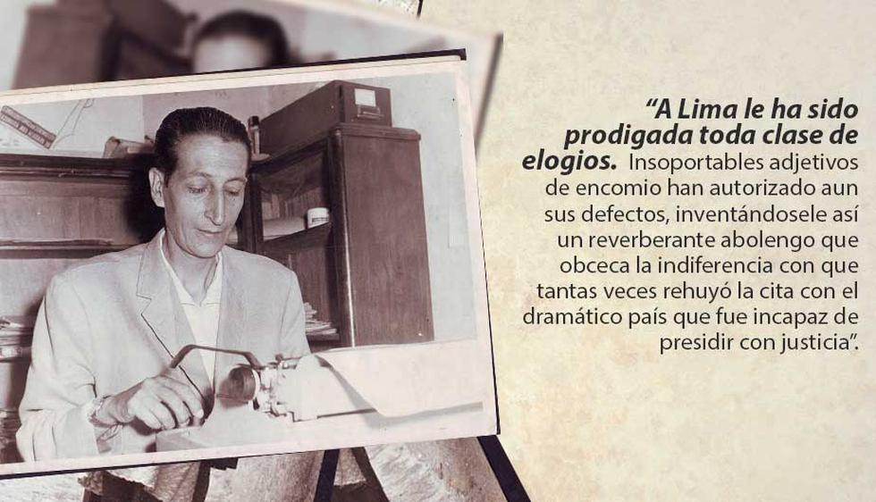 El polémico ensayo ‘Lima la horrible’ de Sebastián Salazar Bondy sigue vigente a 50 años de su publicación. (Perú21)