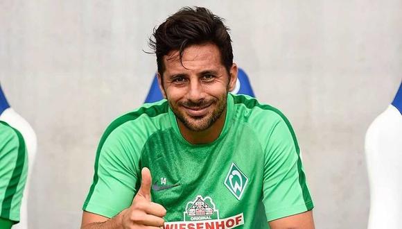 Claudio Pizarro jugará una temporada más por Werder Bremen. (Foto: Werder Bremen)