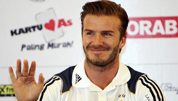A sus 36 años, Beckham quiere seguir cosechando títulos. (AP)