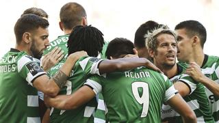 Sporting Lisboa venció 3-2 al Olympiacos por la Champions League