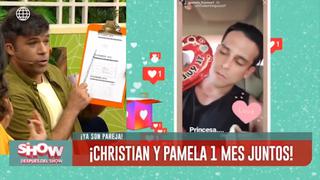 Christian Domínguez y Pamela Franco celebraron primer mes juntos, pero las fechas no cuadran 