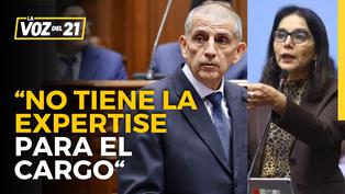 Patricia Juárez: “Ministro del Interior no tiene la expertis necesaria para el cargo”