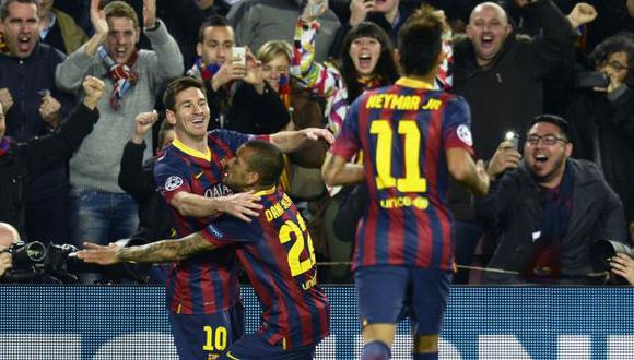 Lionel Messi fue fundamental en el triunfo del Barcelona sobre el Manchester City. (AFP)
