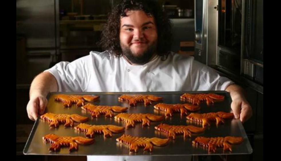 Bajo el nombre de You Know Nothing Jon Dough, el actor Ben Hawkey, quien interpreta a Hot Pie en Game of Thrones, hizo su sueño realidad y abrió su propía pastelería. (Digital Spy/Instagram)