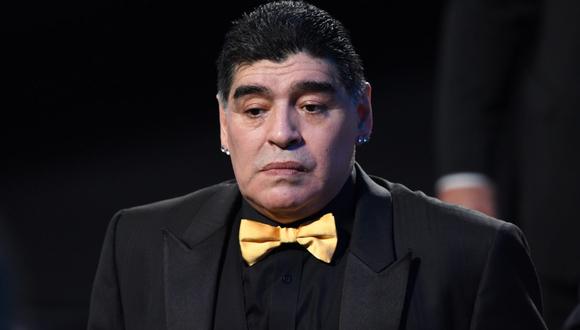 Diego Maradona lamentó la muerte de un futbolista mexicano. (Foto: AFP)