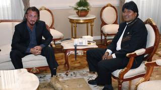 Evo Morales nombra al actor Sean Penn “embajador” de Bolivia