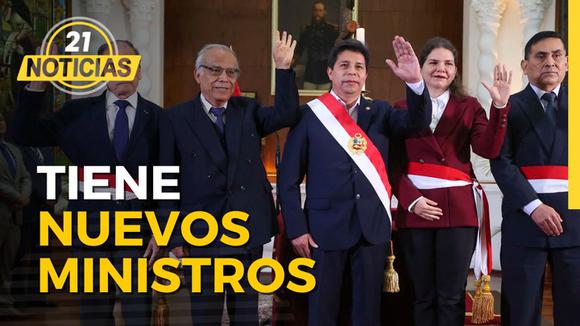 Pedro Castillo toma juramento a NUEVOS MINISTROS