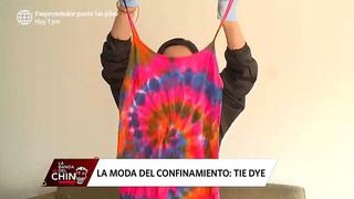 Ropa Tie Dye, la tendencia hippie que está de regreso