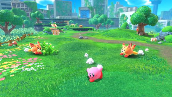 Kirby and the Forgotten Land será una nueva aventura tridimensional para la tierna criatura rosa de Nintendo. (Foto: Nintendo)