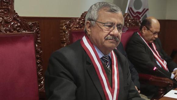 Francisco Távara, presidente del JNE, recibió una amenaza de muerte. (Perú21)