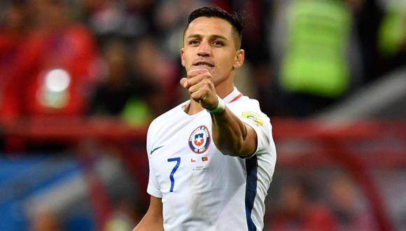El error de Manchester United sobre la participación de Alexis Sánchez en el Perú vs. Chile (Foto: AFP).
