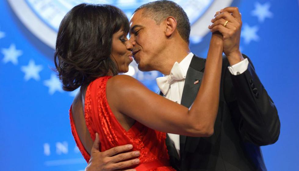 Los ineludibles Michelle y Barack Obama. Este último está en la lista por octava vez consecutiva. (AFP)