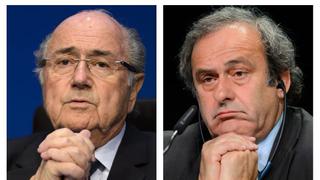 Joseph Blatter y Michel Platini afrontan posible suspensión de por vida en la FIFA