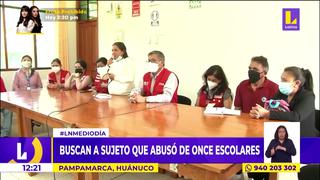 Huánuco: Siguen en búsqueda de sujeto que abusó de once escolares en Pampamarca