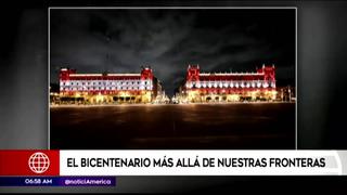 Bicentenario: Monumentos del mundo visten con los colores del Perú