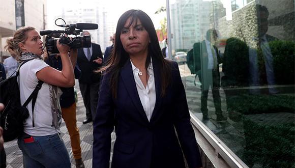 Giuliana Loza cuestionó que no haya sido notificada sobre audiencia de pedido de prisión preventiva contra Keiko Fujimori. (Foto: Agencia Andina)