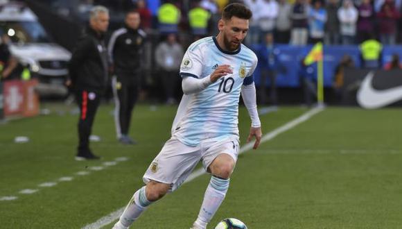 Ante Chile por la Copa América 2019 fue la última presentación de Lionel Messi con la 'Albiceleste'. (Foto: AFP)
