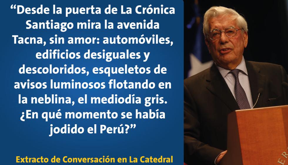 Mario Vargas Llosa cumplió 80 años y acá recopilamos sus mejores frases. (Perú21)