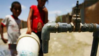 Solo 51.6% de hogares tiene agua las 24 horas del día