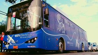 ATU: proyecto del bus eléctrico permitirá renovar la flota del transporte público 