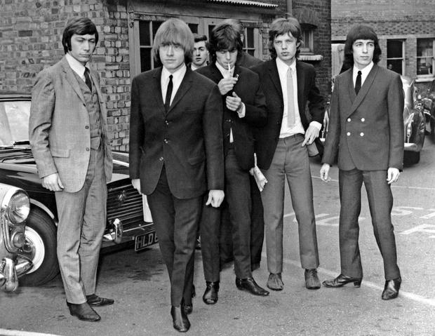 Fotografía tomada en 1965. De izquierda a derecha: Charlie Watts, Brian Jones, Keith Richards, Mick Jagger y Bill Wyman. (AFP)
