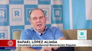 López Aliaga: “La microempresa tiene que tener una reestructuración de sus deudas a 7 años”