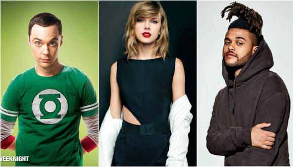 ‘The Big Bang Theory’, el músico canadiense The Weeknd y Taylor Swift tienen la mayoría de nominaciones.