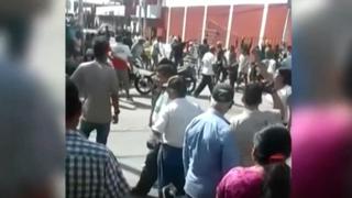 Lambayeque: dos heridos deja enfrentamientos entre ambulantes y municipales en Chiclayo