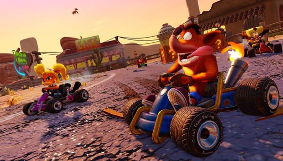 Crash Team Racing Nitro-Fueled', versión remasterizada que llegará el próximo 21 de junio para Nintendo Switch, Xbox One y PlayStation 4.