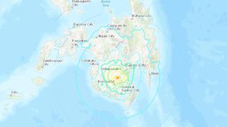 Filipinas: Fuerte sismo de magnitud 6,4 sacude la isla de Mindanao 