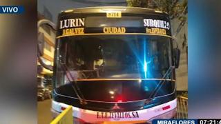 Chofer de bus con licencia vencida atropella y deja grave a escolar en Miraflores
