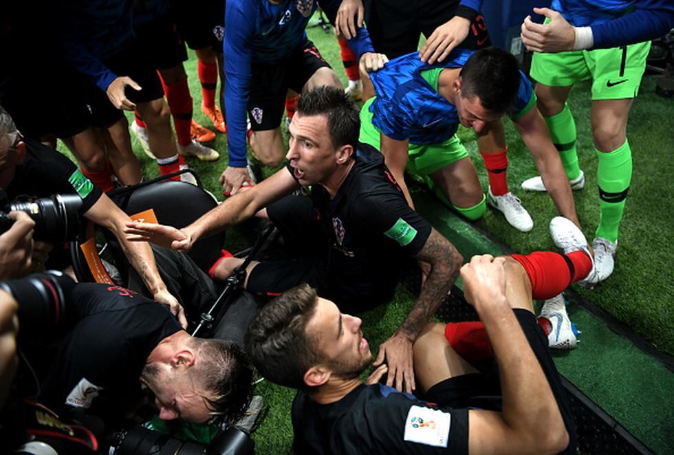 Croacia disputará ante Francia la primera final de su historia tras vencer a Inglaterra en tiempo suplementario. (GETTY)