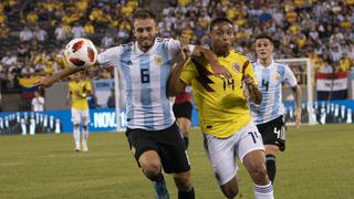 Colombia igualó 0-0 con Argentina por amistoso internacional