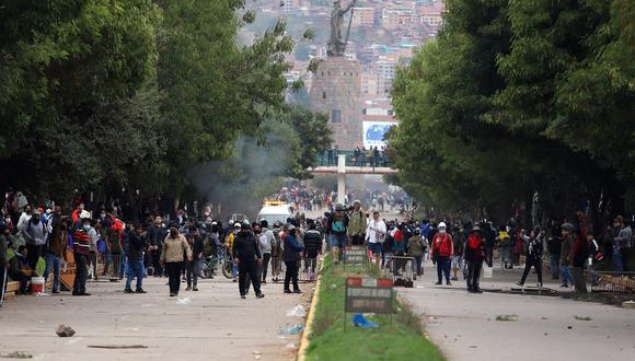 Manifestaciones al sur del país. (Foto: archivo Cusco)