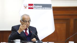 Aníbal Torres sobre Geiner Alvarado: “Si hay alguna prueba yo solicitaré al presidente su remoción”