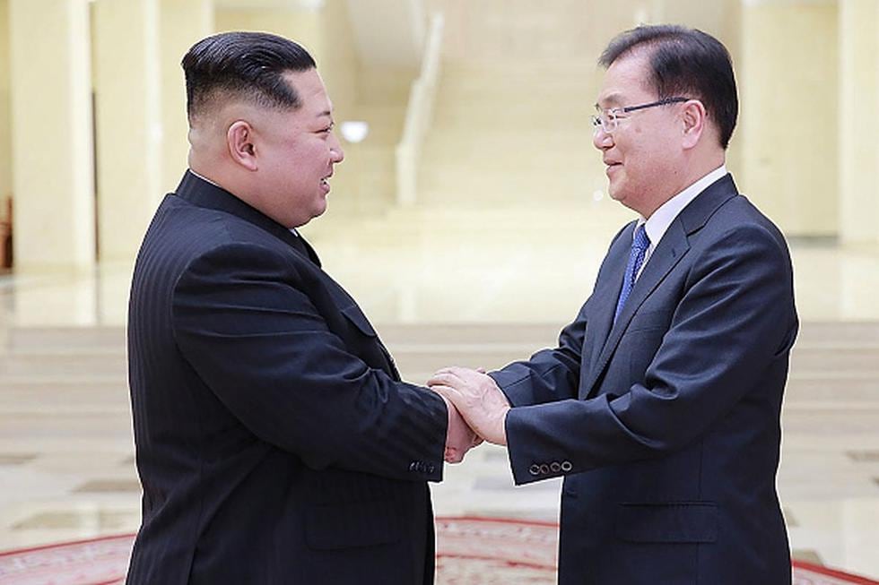 Líderes de las dos Coreas se reúnen