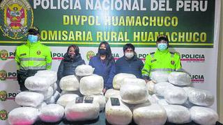 La Libertad: Incautan más de 80 kilos de marihuana durante operativo antidrogas en Curgos y Huamachuco