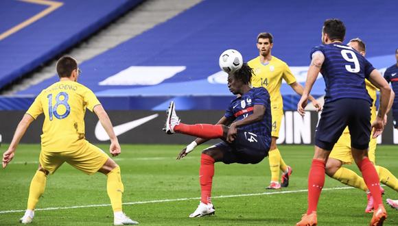 Eduardo Camavinga anota su primer gol con la selección de Francia